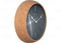 Designové nástěnné hodiny 3509gs Nextime Cork 30cm 169468 Hodiny