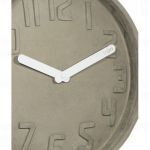 Designové nástěnné kameninové hodiny CL0127 Fisura 35cm 164363 Hodiny
