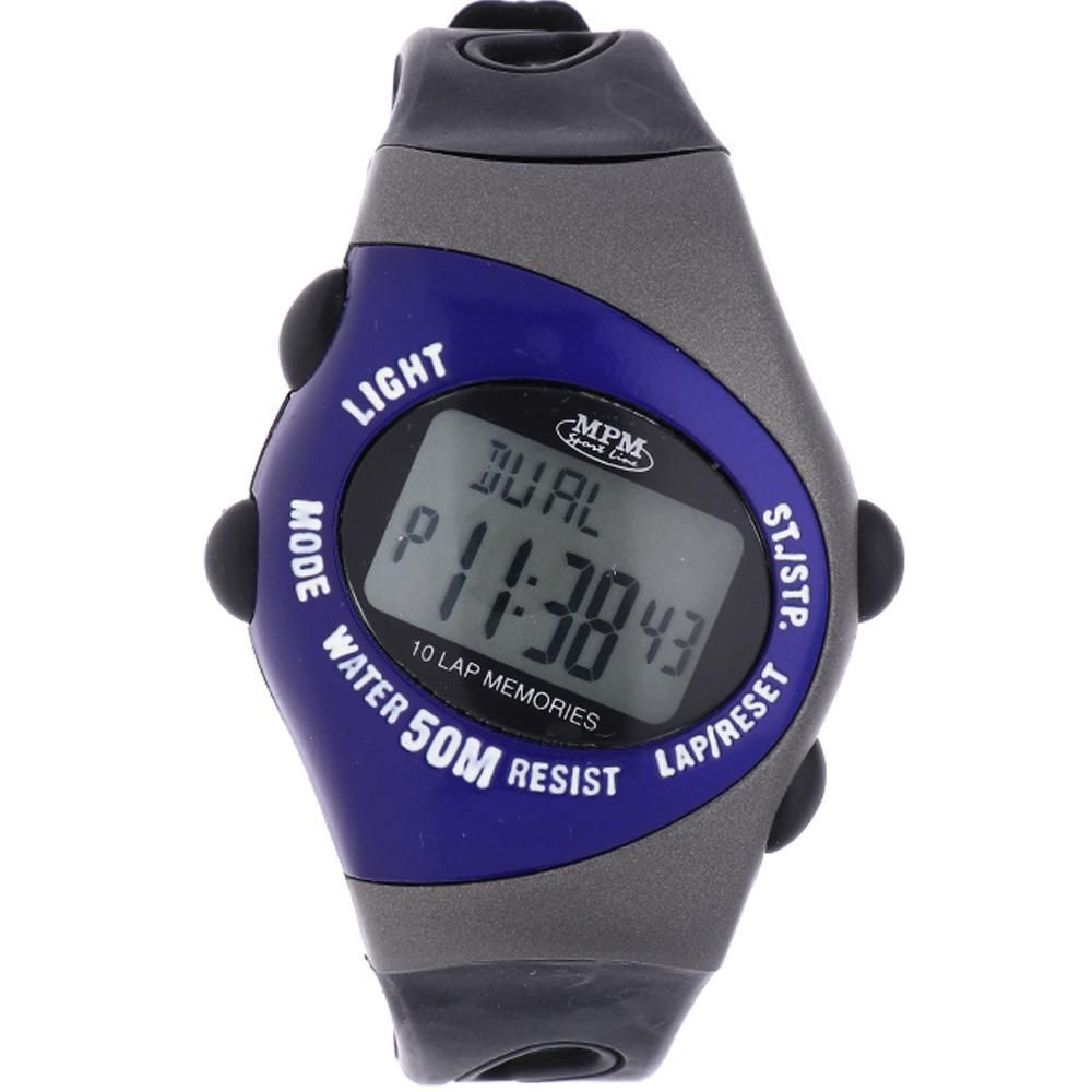 Digitální hodinky s ukazatelem data, alarmem, stopkami a podsvíceným displayem..01641 170176 Hodiny