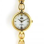 Dámské elegantní hodinky s datumem a perleťovým číselníkem..0254 170642 Hodiny