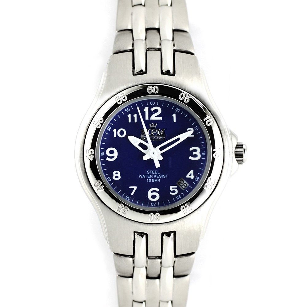 Kompaktní dámské hodinky s černým číselníkem a datumem.0220 170608 Hodiny