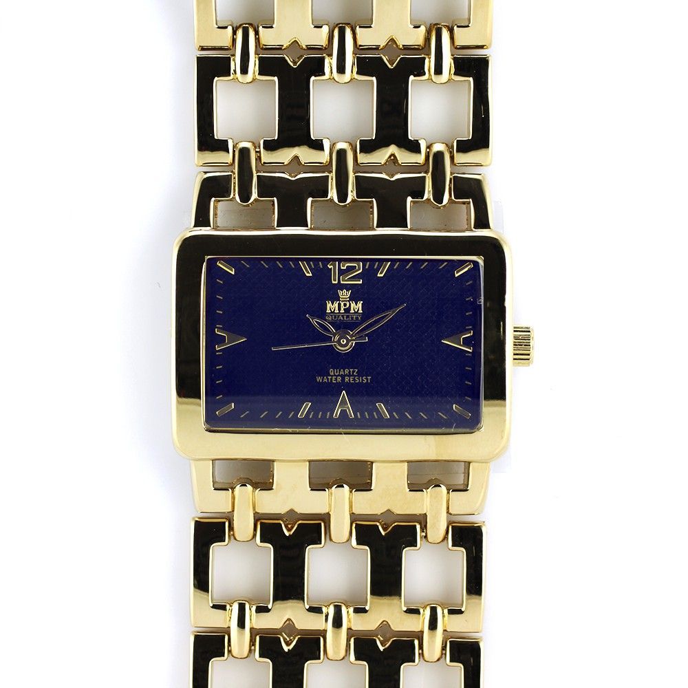 Zlaté dámské hodinky vhodné ke společenské příležitosti..0407 170776 W02M.10629.D