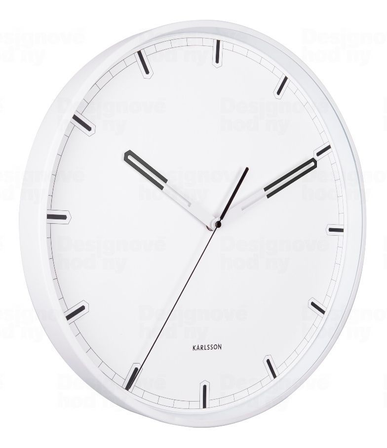 Designové nástěnné hodiny 5775BK Karlsson 40cm 171917 Hodiny