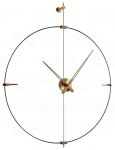 Designové nástěnné hodiny Nomon Bilbao Brass Small 92cm 171816