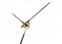 Designové stolní hodiny Nomon Puntero Gold N wenge 94cm 169781 Hodiny