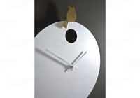 Designové nástěnné hodiny Diamantini&Domeniconi 394 gold Bird 40cm 169652 Hodiny