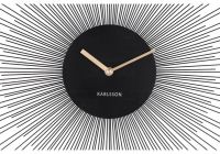 Designové nástěnné hodiny 5817BK Karlsson 45cm 169647 Hodiny