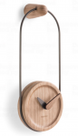 Designové nástěnné hodiny Nomon Eslabon GR oak small 26cm 172452