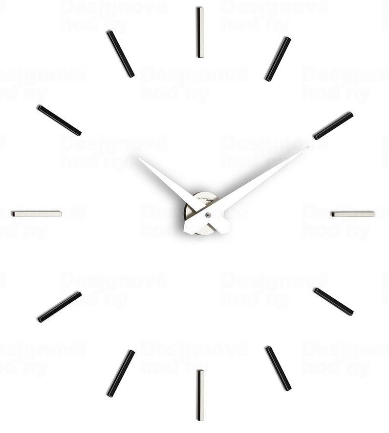 Designové nástěnné hodiny I200MN black IncantesimoDesign 90-100cm 172604