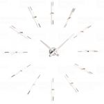 Designové nástěnné hodiny Nomon Merlin 12i white 110cm 172381