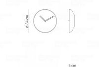 Designové nástěnné hodiny Nomon Jazz S 34cm 172460 Hodiny