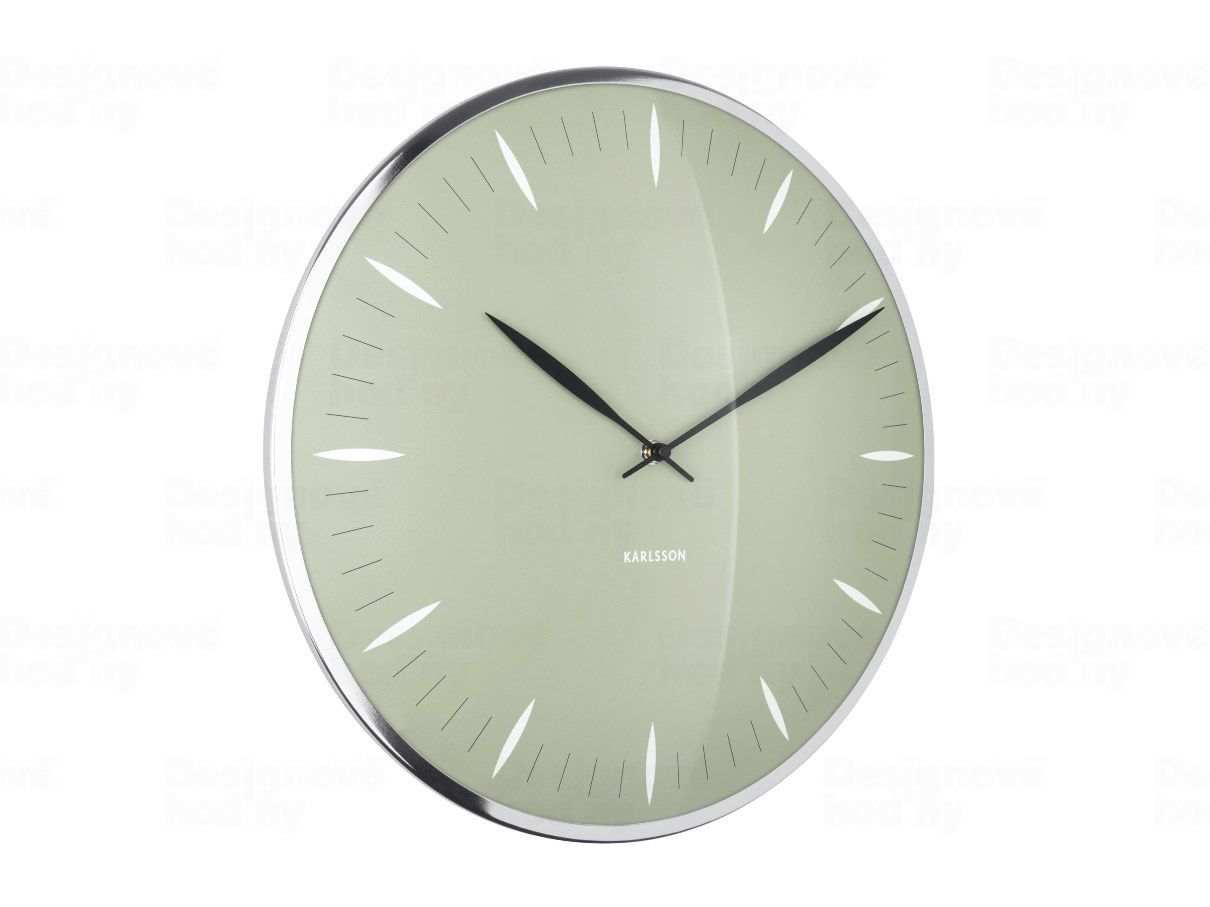 Designové nástěnné hodiny 5761GR Karlsson 40cm 173106 Hodiny
