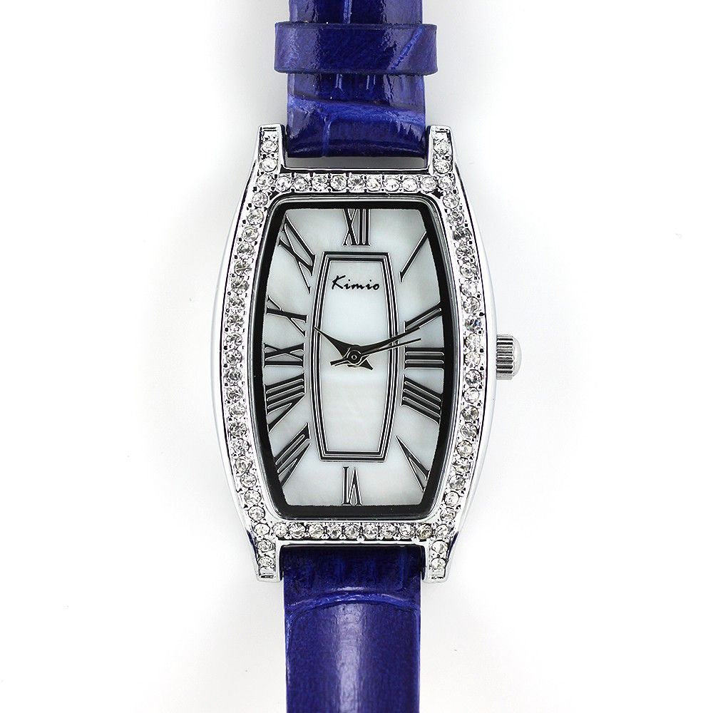 Módní dámské hodinky s perleťovým číselníkem a zirkony W02K.10522 173141 Hodiny