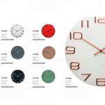 Designové nástěnné hodiny CL0290 Fisura 30cm 164645 Hodiny