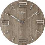 Dřevěné nástěnné hodiny PRIM Timber Breezy mají 3D číslice a indexy z kovu. Působí svěžím, elegatním a přírodním dojmem. Hodiny jsou vybaveny strojkem Quartz Taiwan E01P.4083 17320 Hodiny