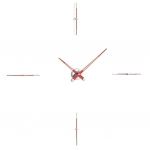 Designové nástěnné hodiny Nomon Merlin 4i red 110cm 169297 Hodiny
