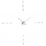 Designové nástěnné hodiny Nomon Merlin 4i white 110cm 173503