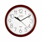 Nástěnné hodiny JVD sweep HP612.16 staro-růžová barva metalická 166212 Hodiny