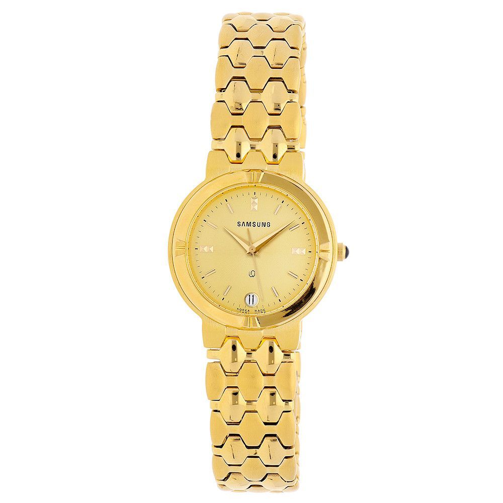 Dámské hodinky zlaté barvy v elegantním designu a s datumovým okénkem W02S.11319 174689 W02S.11319.A
