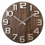 Nástěnné hodiny dřevěné JVD HT97.3 166213 Hodiny