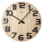 Nástěnné hodiny dřevěné JVD HT97.4 169815 Hodiny