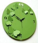 Designové hodiny D&D 206 Meridiana 38cm Meridiana barvy kov zelená "duchamp green" lak 161503 Hodiny
