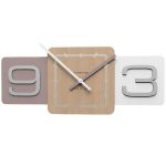 Designové hodiny 10-001 CalleaDesign 44cm (více barev) Barva švestkově šedá - 34 161929 Hodiny