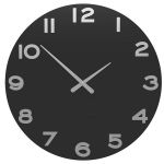 Designové hodiny 10-205 CalleaDesign 60cm (více barev) Barva černá klasik - 5 162253 Hodiny