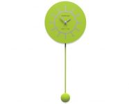 Designové hodiny 11-007 CalleaDesign 60cm (více barev) Barva zelený cedr - 51 163093 Hodiny