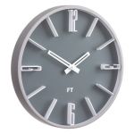 Designové nástěnné hodiny Future Time FT6010GY Numbers 30cm 167152 Hodiny