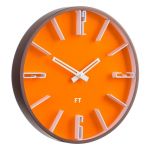 Designové nástěnné hodiny Future Time FT6010OR Numbers 30cm 167148 Hodiny