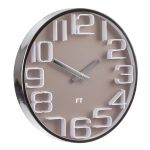 Designové nástěnné hodiny Future Time FT7010BR Numbers 30cm 167176 Hodiny