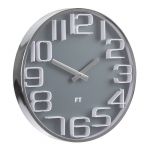 Designové nástěnné hodiny Future Time FT7010GY Numbers 30cm 167177 Hodiny