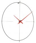Designové nástěnné hodiny Nomon Bilbao L red 110cm 169281 Hodiny
