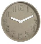 Designové nástěnné kameninové hodiny CL0127 Fisura 35cm 164363 Hodiny