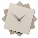 Designové hodiny 10-030 CalleaDesign Foy 35cm (více barevných verzí) Barva béžová (nejsvětlejší)-11 - RAL1013 167261 Hodiny