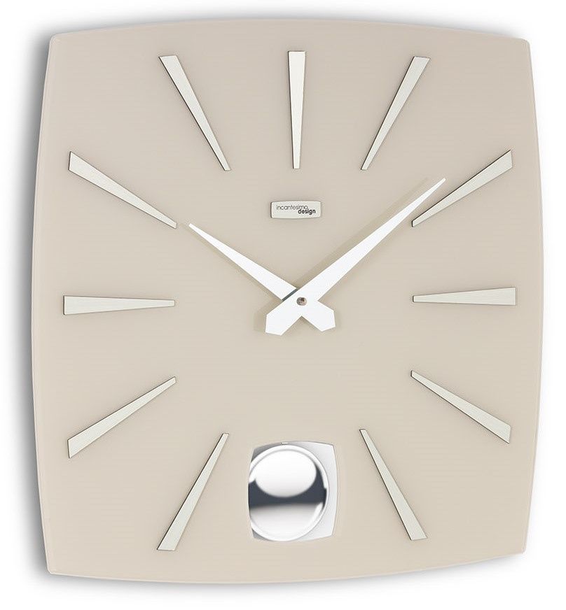 Designové nástěnné kyvadlové hodiny I198TL IncantesimoDesign 40cm 176787