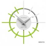 Designové hodiny 10-018 CalleaDesign Crosshair 29cm (více barevných verzí) Barva žlutý meloun - 62 164806 Hodiny