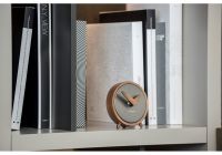 Designové stolní hodiny Nomon Atomo Graphite 10cm 165907 Hodiny