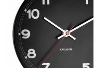 Designové nástěnné hodiny 5846BK Karlsson 22cm 174994 Hodiny