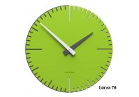 Designové hodiny 10-025 CalleaDesign Exacto 36cm (více barevných verzí) Barva žlutý meloun - 62 166492 Hodiny