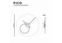 Designové nástěnné hodiny Nomon Pico BO 40cm 172375 Hodiny