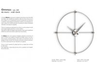 Designové nástěnné hodiny I205M IncantesimoDesign 66cm 163396 Hodiny
