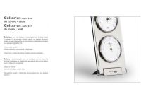 Designová stolní meteostanice I338M IncantensimoDesign 45cm 163648 IncantesimoDesign Hodiny