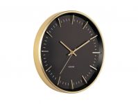 Designové nástěnné hodiny 5911GD Karlsson 35cm 179820