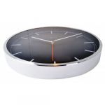 Designové nástěnné hodiny 3071zw Nextime Company Black Stripe 35cm 161818 Hodiny