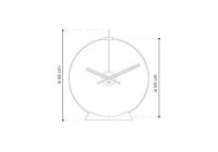 Designové stolní hodiny Nomon Aire G 55cm 169786 Hodiny