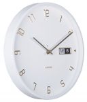 Designové nástěnné hodiny 5953WH Karlsson 30cm 183528