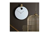 Designové nástěnné hodiny Diamantini&Domeniconi 394 gold Bird 40cm 169652 Hodiny