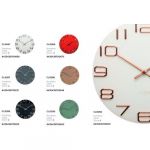 Designové nástěnné hodiny CL0288 Fisura 30cm 164643 Hodiny